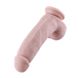 Силиконовый фаллоимитатор для секс-машин Hismith 8.3″ Silicone Dildo, изогнутый, система KlicLok