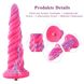 Фантазийный фаллоимитатор 10.12″ для секс-машин Hismith Silicone Dildo rose Monster Series