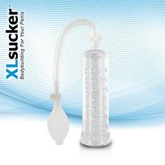 Вакуумная помпа XLsucker Penis Pump Transparant для члена длиной до 18см, диаметр до 4см