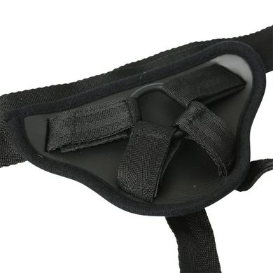 Трусы для страпона Sportsheets - Entry Level Strap-On Waterproof Black, можно в душе или ванной, Чорний