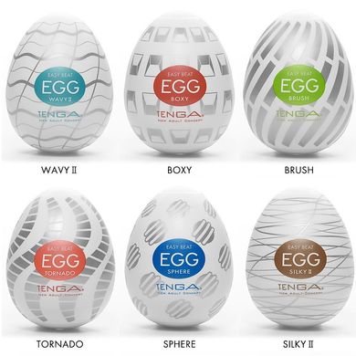 Набір яєць-мастурбаторів Tenga Egg New Standard Pack (6 яєць)