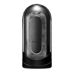Мастурбатор Tenga Flip Zero Electronic Vibration Black, змінна інтенсивність, розкладний