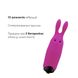 Вібропуля Adrien Lastic Pocket Vibe Rabbit Pink зі стимулюючими вушками