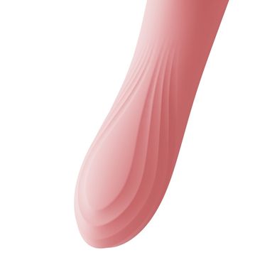 Вибратор с подогревом и вакуумной стимуляцией клитора Zalo - ROSE Vibrator Pink (мятая упаковка)