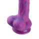 Фаллоимитатор 8.2″ с вибрацией для секс-машин Hismith Purple Silicone Dildo with Vibe